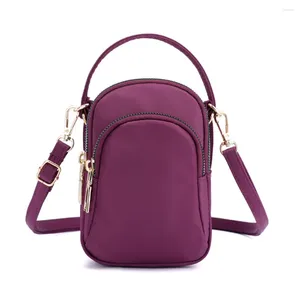 Çanta Kadınlar Yaz Mini Crossbody Çanta Cep Telefonu Çanta 2 omuz kayışları Gril Hafif