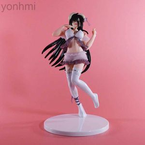 Action Toy Figures 19CM Sexy Girls Figure Albedo Kaweai Figura Anime Overlord Peripherals PVC Model Collectible Cute Statue Ornaments Toy Boys Gift 24319