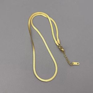 Gold Silver Chain Designer halsband designer smycken rep kubansk kedja för man kubansk länk kedja män rostfritt stål kvinnor halsband för män klassisk stil engagemang8