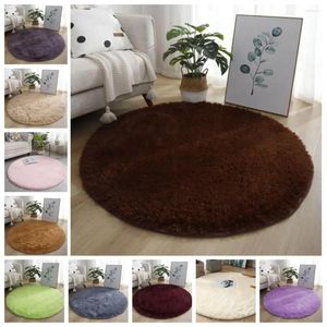 Carpets Kids Room Rug Soft For Super Luxury Round Fluffy Area Rugs Bedroom Nursery Anti-slip Children Girls