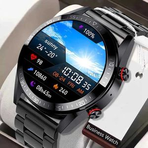 WristWatches Xiaomi 454*454 AMOLED SMART WATCH STRON ZAWSZE Wyświetl Bluetooth Connection Time Local Music Smartwatch dla mężczyzn Android 240319