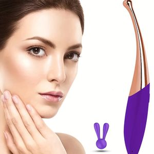 Personal Eye Massager Wand Face Vibration Body Massager for Dark Circles Eye Puffiness Eye Lip Fine Lines Skin Care Face Wand 240312
