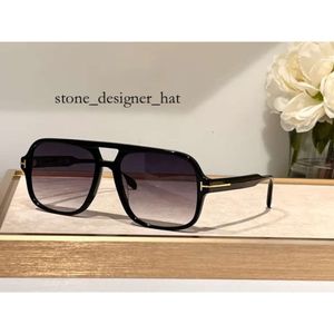 Tom Fords Solglasögon Designer Solglasögon James Luxury Brand Bond Tom Solglasögon Män Kvinnor Trend Sun Glasses Super Star Celebrity Driving Solglasögon för damer 1229