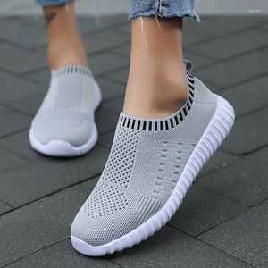 Casual Shoes Women Sneakers Mesh Breathable Tennis For Outdoor Walking Slip On Comfortable Lightweight Running