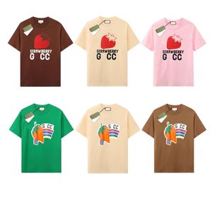 Camisetas femininas e masculinas Gfamily GUCGI manga curta antiga família camiseta unissex marca da moda casual solto algodão manga curta feminino estilo nostálgico clássico