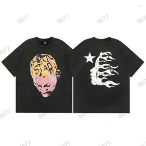 Men's Haikyuu Designer T Shirts Hellstar Shirt Tshirt Designer Men Mens Hell Star Women Quick Dry Breathable Cotton Print Letter