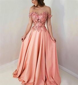 Scoop Aline 2022 Uzun Nedime Elbiseleri Zemin Uzunluğu Çiçek Dantel Aplike Kristal Satin Gece Elbiseleri Vestidos de Fiesta De No8720684