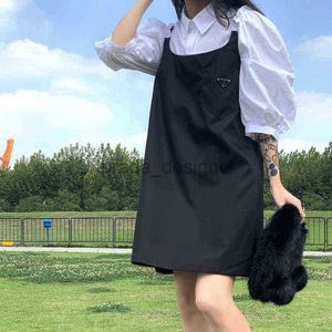 Family Triangle Summer New Slim Loose and Versatile Women's Dress Sleeveless Suspender Vest A-line kjol E-K1973