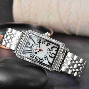 Zegarki na rękę dla kobiet Square Square Rose Gold Branch Watches Fashion Steel Watches Ladies Quartz Watch zegar zegar Montre Femme 24319