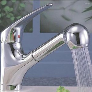 Kitchen Faucets Sink Faucet Style Home Galley Tap Spray Pool Chrome Sprayer Shower Pull Out Convenient Practical Replacement Head