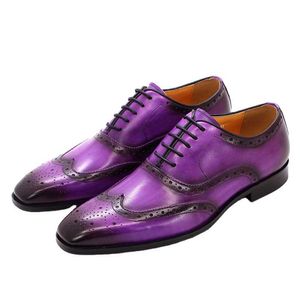 HBP bez marki butów produkcja butów Ładne włoskie nowe style skórzane buty Oxford
