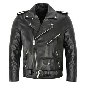 Jaqueta masculina de couro PU motocicleta fashion slim fit casaco de couro 240312