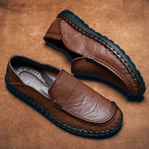 HBP icke-varumärke äkta läder snörning män affärer läder skor formella läder klänningskor med ny design