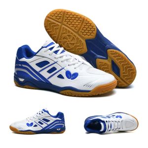 Schuhe Taobo Größe 3045 Professionelle Tisch Tennis Schuhe Erwachsene Kid Badminton Schuhe Hellblau atmungsaktiv weibliche Sporttraining im Freien