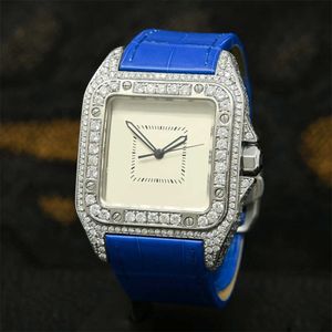 Mens Mechanical Womens Moissanite Diamond Top 브랜드 스위스 디자이너 Wristwatch를위한 고급 시계 시계