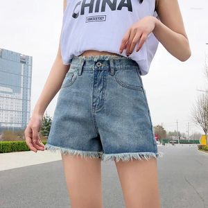 Women's Jeans 2024 Summer Casual Loose All-match Denim Shorts High Waist Slim Quality