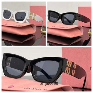 P2J09 Miu óculos de sol para mulheres designer MIUMIU óculos UV400 propriedade quadrada óculos de sol pernas de metal miu letra design SMU09WS SMU11WS pequenos óculos lunette