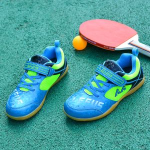 Schuhe Neue Ping Pong Badminton Schuhe Jungen Mädchen Größe 3137 Anti -Slip -Volleyball -Sneaker Kinder Kinder Tennis Fußwear