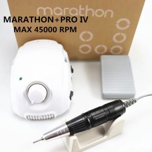 Treatments Marathonchampion 3 Pro Xii Handle 35k/40k Electric Nail Drill Strong 210 Micro Motor Grinding Hine for Nail Art Tools