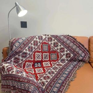 Blankets Retro Style Healthy Material Quilt Multifunctional Bohemian Blanket Picnic Outdoor Camping Sofa Cover Cloth