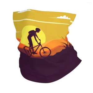 Bandane Sunset Mountain Bike Scaldacollo Uomo Donna Antivento Inverno MTB Bicicletta Biker Bandana Sciarpa per ciclismo