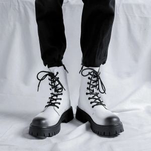 Stivali inverno hot eleganti stivali caviglie caviglia casual stivali in pelle autentica da uomo outdoor peluche stivali da moto di lusso da uomo scarpe da lavoro