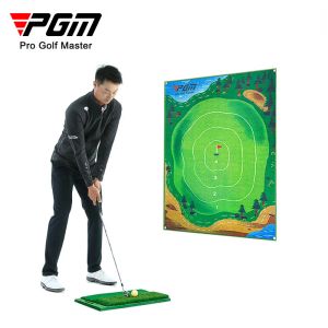 Aiuta PGM Golf Cutting Practice Pad Dart Target Coperta con palla appiccicosa che può essere piastrellata e appesa DJD040