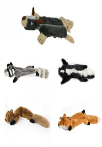 Cute Dog Toys Stuffed Squeaking Animals Pet Toy Plush Honking Squirrel for Dogs Chew Squeaker Pet Supplies7368959