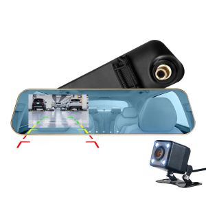 DVR 1080P Full HD Telecamera DVR per auto Specchietto per registrazione veicoli Registratore dati di guida per auto 4.3