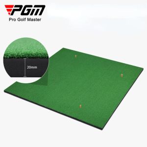 Aids PGM Golf Practice Grass Mat 1 * 1m de espessura 2cm Outdoor Indoor Training Bating Golf Mat com Tee