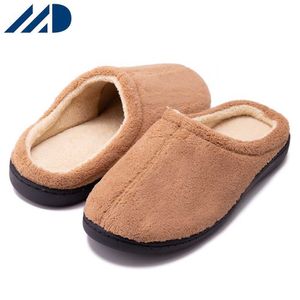 HBP Non-Brand Slipper Manufacturing Prices Wholesale Unisex Indoor Relax Gel Slippers Anti Skid Hard TPR Sole House Shoes