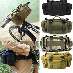 Väskor utomhus militär taktisk fanny pack midja väska mochilas molle camping vandring messenger väska bröstväska fiske rinnande kameraväska