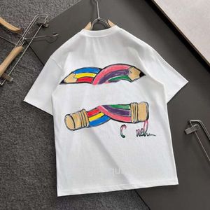 Lüks Erkek Tişört Tee Pamuk Kısa Kollu Tshirt Günlük Polo Gömlek Tasarımcı Tişörtleri Erkek Kadın Hip Hop Külot Kısa Üst Erkekler Giyim Asya Boyutu S-5XL