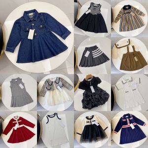 2t ragazze bambino bambini vestono i più piccoli abiti firmati gonna imposta cotone infantile set di abbigliamento taglie 90-160 r9DR #