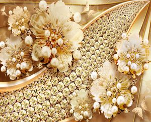 Avrupa Stil Perdeleri Yumuşak Çanta Çiçekleri 3D Perdeler Oturma Odası 3D Karartma Perdesi Pencere Dekorasyonu7821398