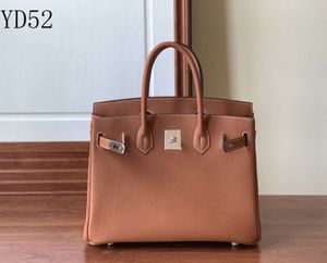 10a Top Quality Bag Women Purse Designer Bag Tote Bags Gold Silver Metal Handgjorda Luxury Designer Handväskor Classic Fashion Togo Leather Wallet Pochette Clutch GWE
