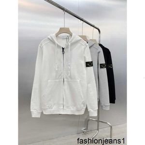 Designer Early Spring New High Version Classic Basic Men's and Women's Hooded Cardigan JacketIL86