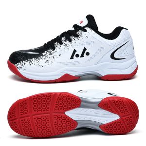 Badminton New Professional Badminton Shoes Men Women High Quality Anti Slip Volleyball Shoes Light Weight Tennis Sneakers for Couples