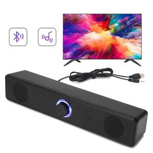 Small Computer Speakers Desktop Gaming Monitor, PC Speakers for Computer Speaker Wired Wireless USB Powered, Mini Soundbar