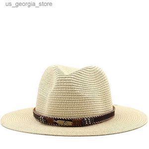 ワイドブリムハットバケツ帽子シンプルで高品質のメンズサンハット幅の茶色のビーチ折りたたみ帽子大きな骨メンズ