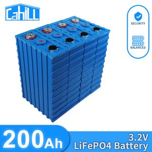 Batteria solare al litio ferro fosfato di grado A Lifepo4 da 3,2 V 200 Ah 12 V 24 V 36 V 48 V per camper Golf carrelli barche Yacht carrelli elevatori