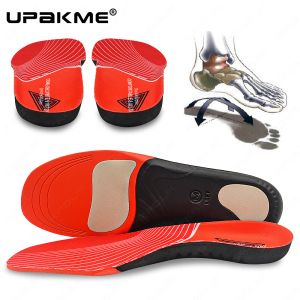 Einlegesohlen UPAKME Orthopädische Einlegesohlen 3D Sport Fußgewölbeunterstützung Plattfüße Fußpflege Einlage für Schuhe Männer Frauen Orthesen Fußschmerzen Laufkissen