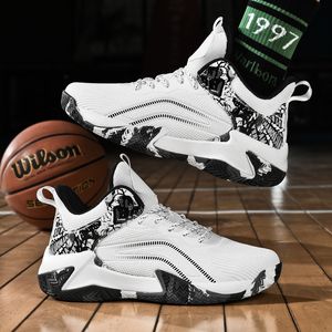 Le scarpe da basket firmate da uomo sono realizzate con suole in gomma antiscivolo resistenti all'usura e traspiranti. Sono progettate per scarpe da allenamento pratiche da corsa sportive taglie 38-48