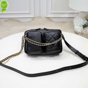 Fonte de fábrica pacote de alta qualidade Xiaoxiangfengs nova bolsa de câmera de couro genuíno explosiva multifuncional moda tendência beleza versátil saída crossbody