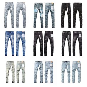 ple Pantaloni jeans di marca Jeans firmati da uomo Jeans da donna Pantaloni a vita bassa a gamba dritta Design a gamba dritta Pantaloni sportivi da strada retrò Salopette di jeans Pantaloni neri30-40