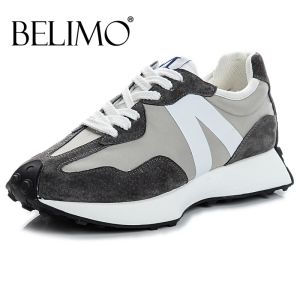 307 Platform Women's Sneakers 2024 Casual Breathable Sport Design Vulcanized Shoes Fashion Suede Female Footwear Zapatillas Mujer 74411 5