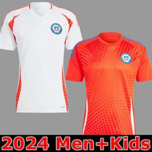 2024 Chile Camisas de futebol NUNEZ VIDAL ALEXIS MEDEL VALDES MENDEZ SUAZO CH.ARANGUIZ BRERETON DIAZ ECHEVERRIA ARAVENA seleção nacional 24 25 camisa de futebol