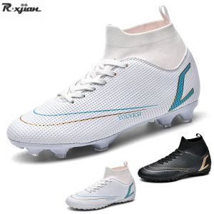 Sapatos novos botas de futebol masculino Hot Sale TF/FG Cleats de futebol de alta qualidade Profissional Race ao ar livre Tênis de trens Futsal