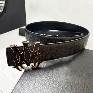 Cintura di design per uomo Cinture nere Clemence da donna Cintura di lusso in vera pelle Cintura vintage Cintura da 3,8 cm Larghezza Cintura Ceintures Cinture moda casual