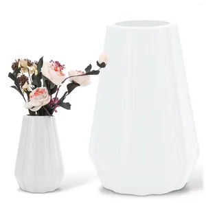 Vase PE Vase Multi Creative Color耐久性のあるプラスチックフラワードライオフィスホーム装飾屋外大きな20インチ以上